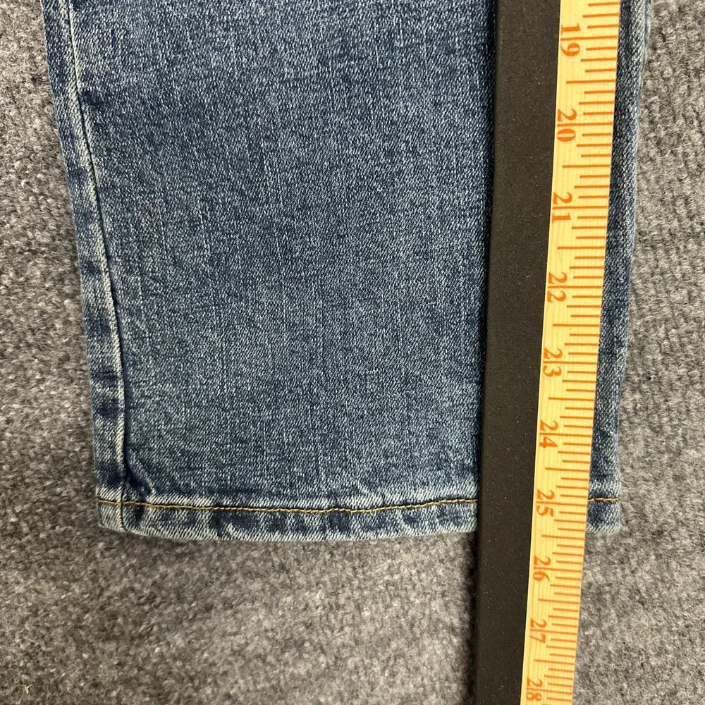 Wrangler Jeans Boys Size 14 Husky Blue Straight Fit Five Star Flex Denim New